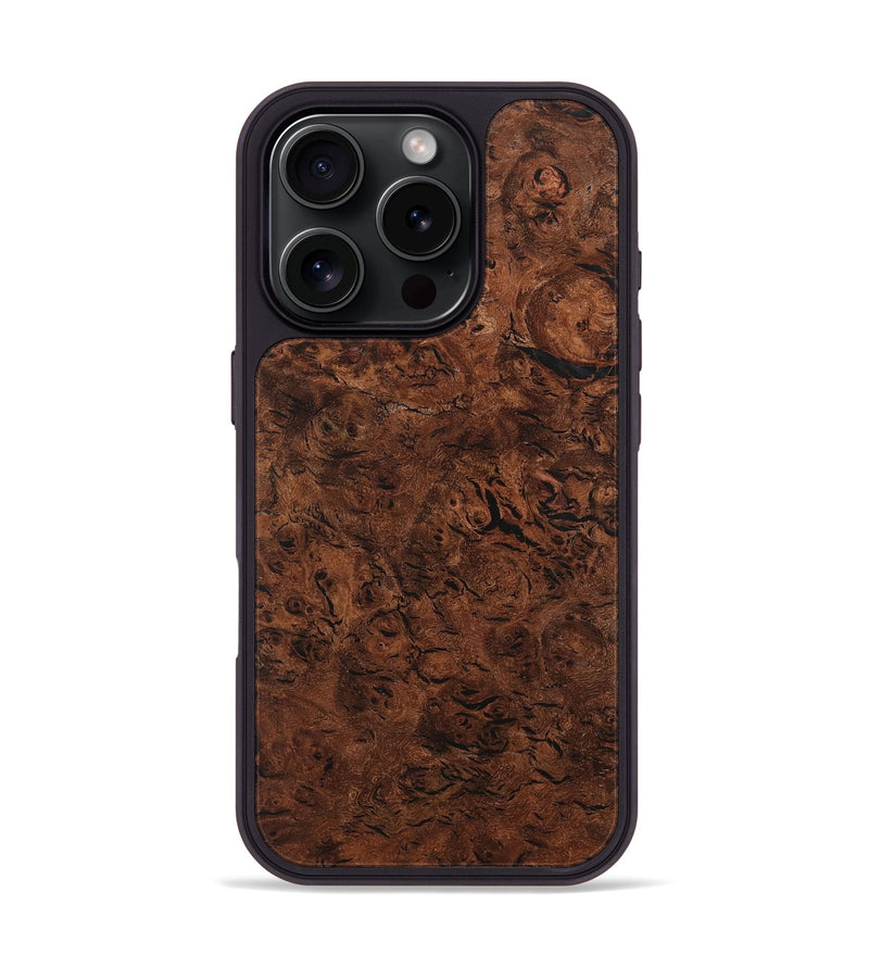 iPhone 16 Pro Wood Phone Case - Ceasar (Wood Burl, 727613)
