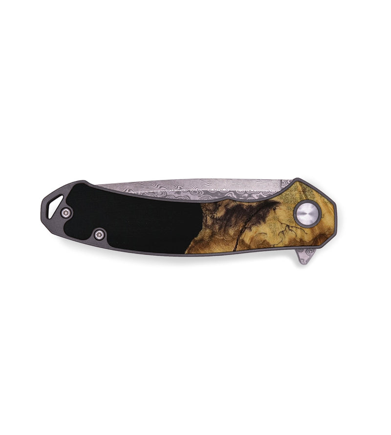 EDC Wood Pocket Knife - Josefita (Pure Black, 728493)