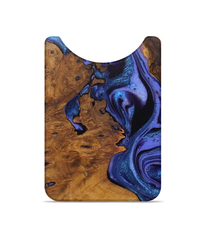 Live Edge Wood Wallet - Patsy (Purple, 728713)
