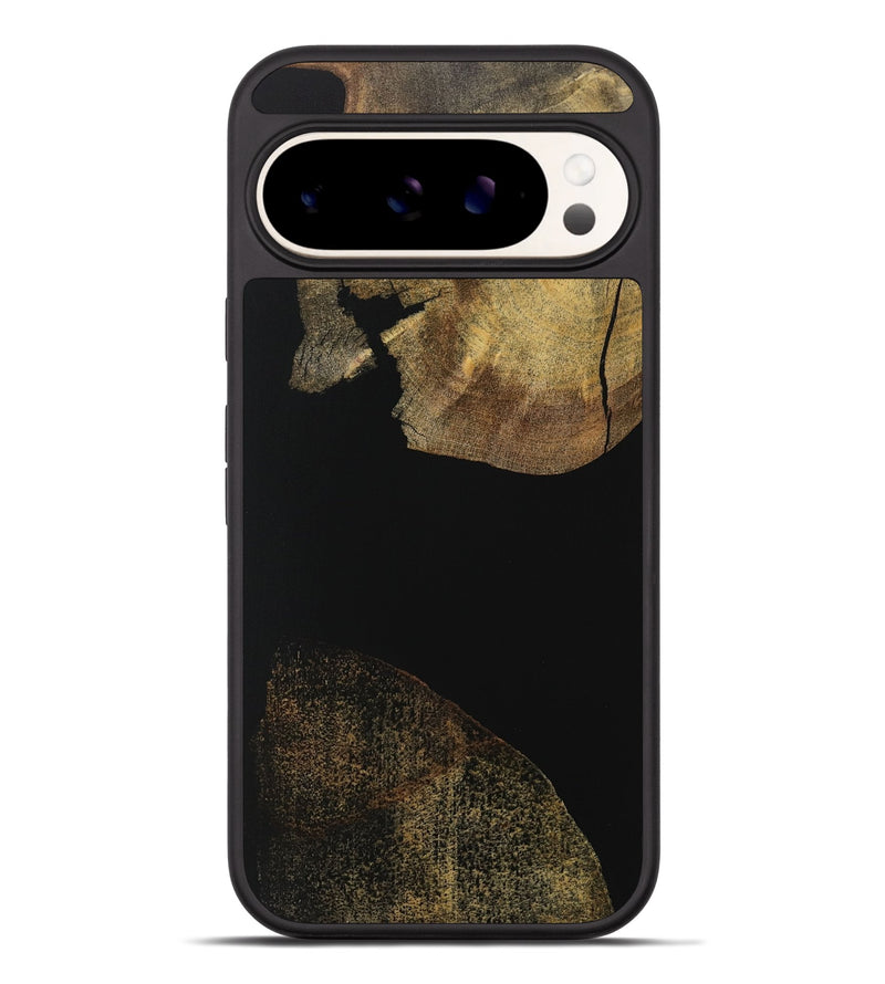 Pixel 9 Pro XL Wood Phone Case - Flo (Pure Black, 728807)