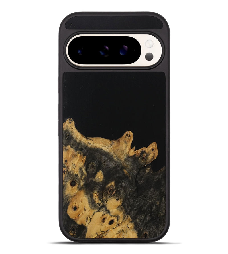 Pixel 9 Pro XL Wood Phone Case - Clemmie (Pure Black, 729928)