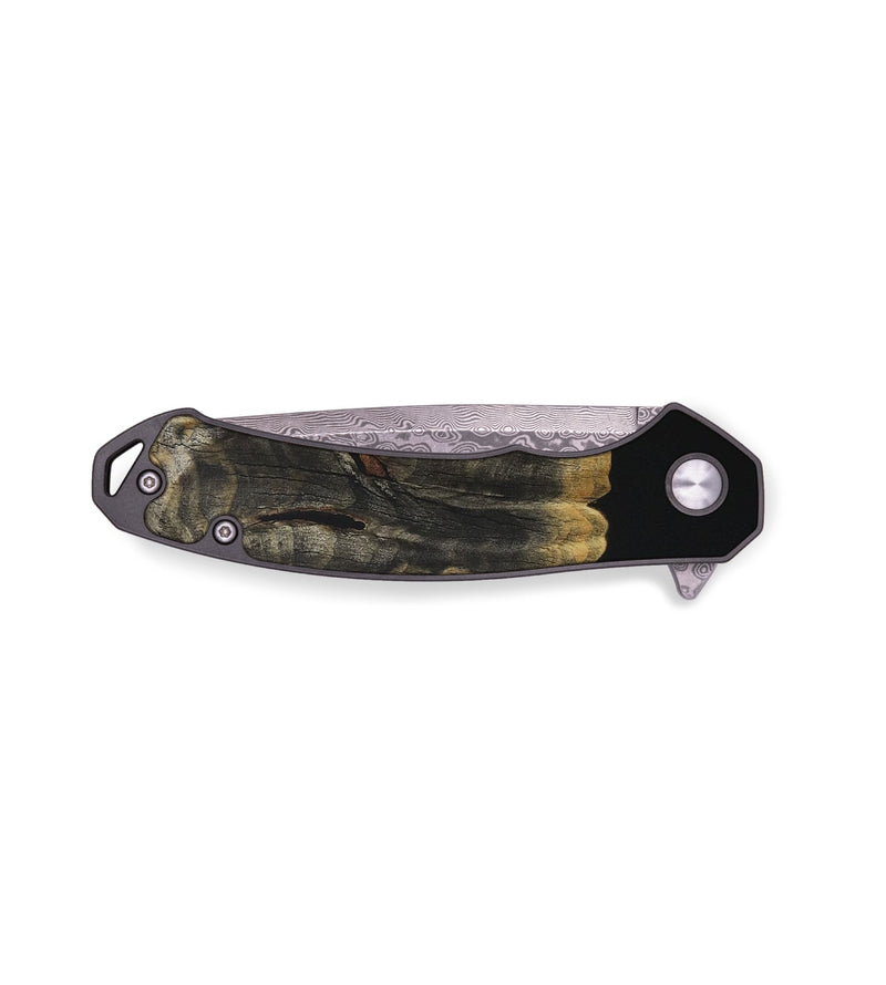 EDC Wood Pocket Knife - Leonel (Pure Black, 730589)