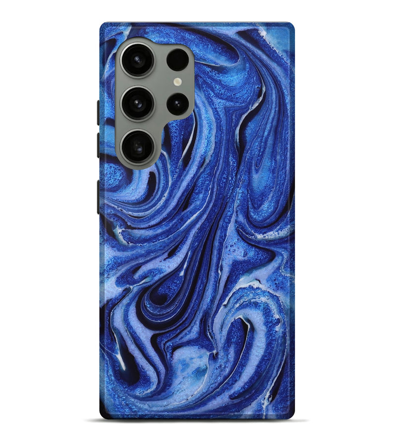 Galaxy S24 Ultra ResinArt Live Edge Phone Case - Gert (Blue, 731216)