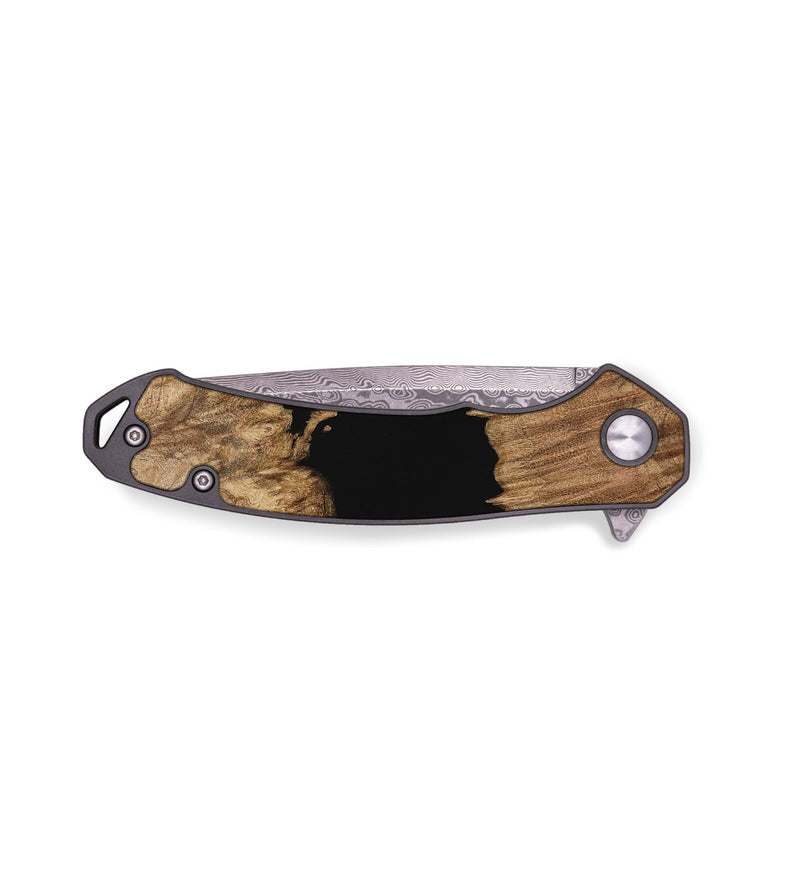 EDC Wood Pocket Knife - Ilda (Pure Black, 731328)