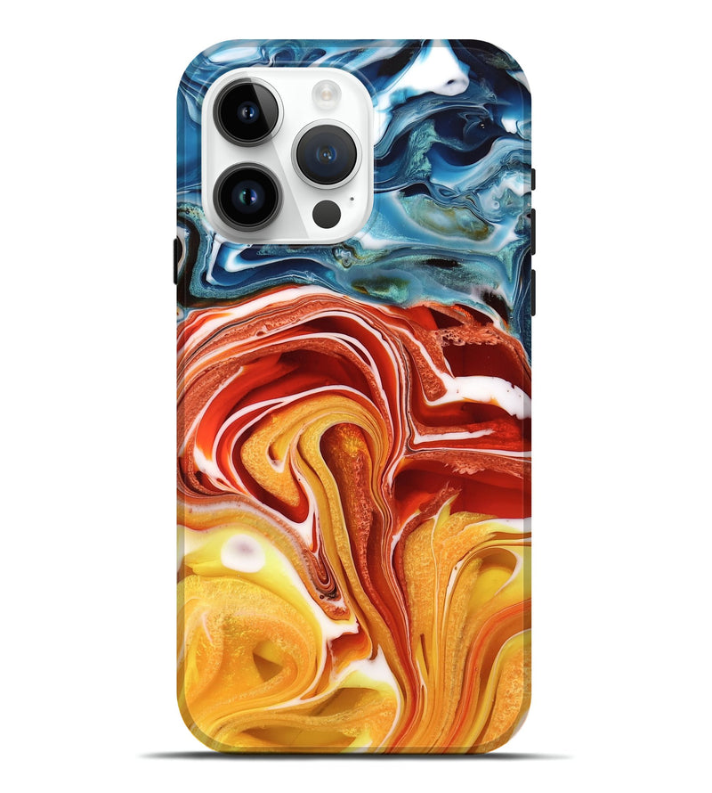 iPhone 15 Pro Max ResinArt Live Edge Phone Case - Stetson (Ombre, 732321)