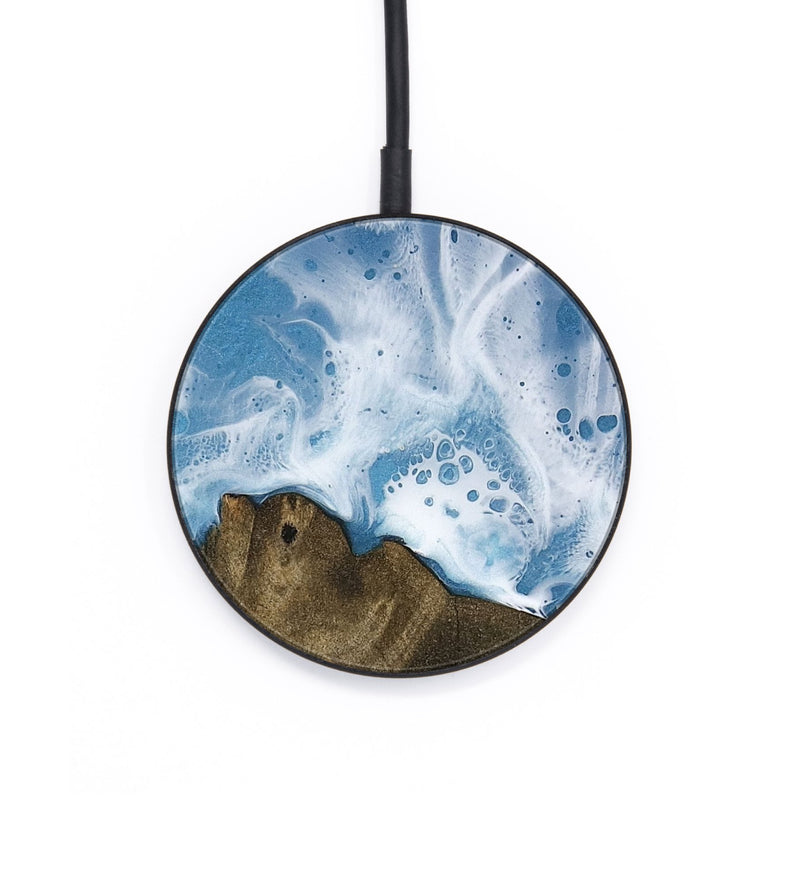 Circle Wood Wireless Charger - Kaki (Coastal, 732848)
