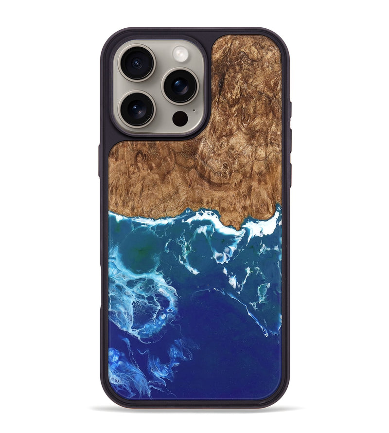 iPhone 16 Pro Max Wood Phone Case - Tessy (Coastal, 732867)