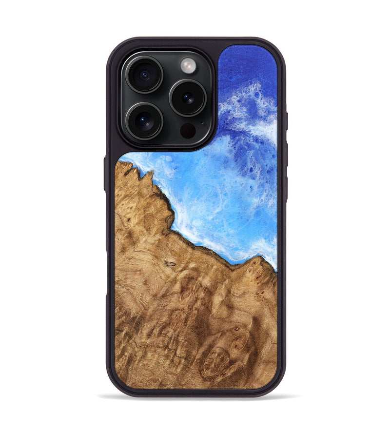 iPhone 16 Pro Wood Phone Case - Fleta (Coastal, 732874)