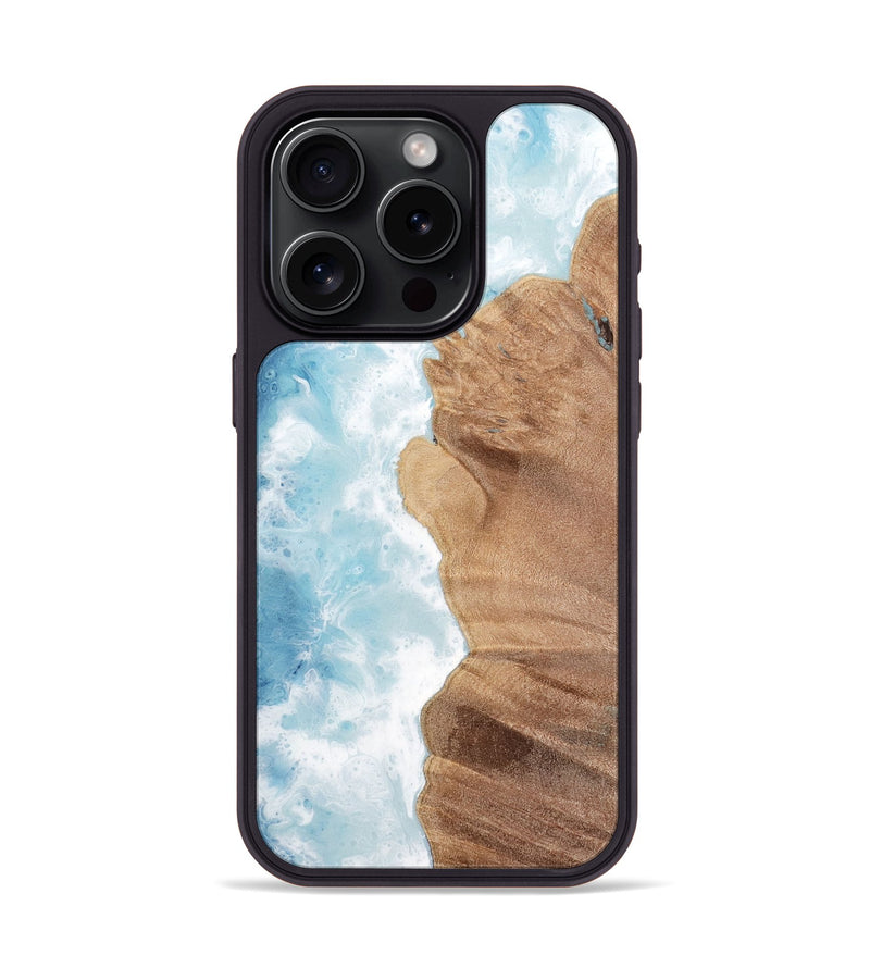 iPhone 15 Pro Wood Phone Case - Selime (Coastal, 732875)