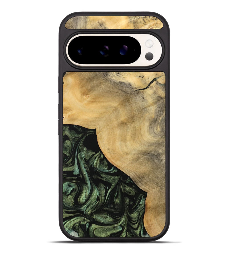 Pixel 9 Pro XL Wood Phone Case - Iolande (Green, 733531)