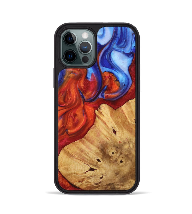 iPhone 12 Pro Wood Phone Case - Jaden (Fire & Ice, 734165)