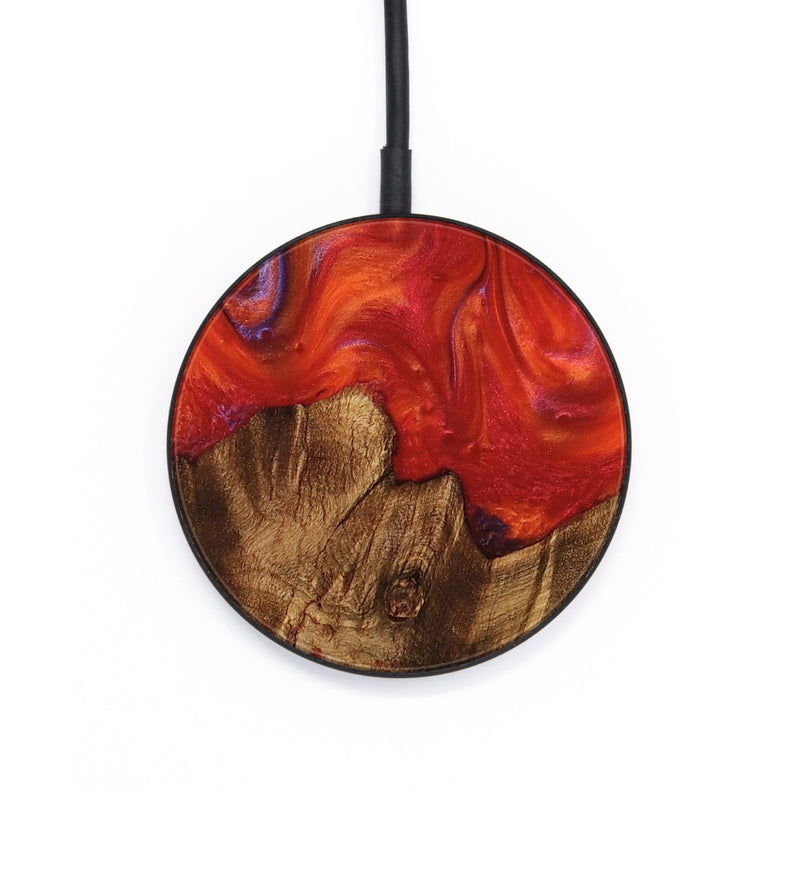 Circle Wood Wireless Charger - Frankie (Fire & Ice, 734168)