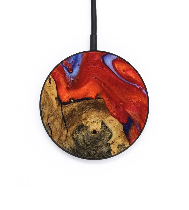 Circle Wood Wireless Charger - Rashida (Fire & Ice, 734169)
