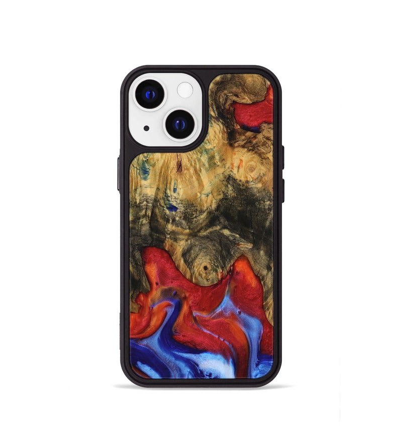 iPhone 13 mini Wood Phone Case - Athena (Fire & Ice, 734172)