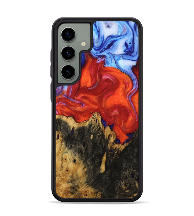 Galaxy S24 Plus Wood Phone Case - Amaya (Fire & Ice, 734184)