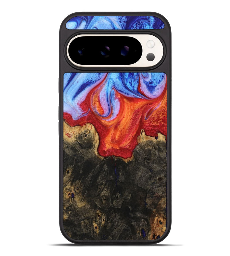 Pixel 9 Pro XL Wood Phone Case - Ananias (Fire & Ice, 734194)