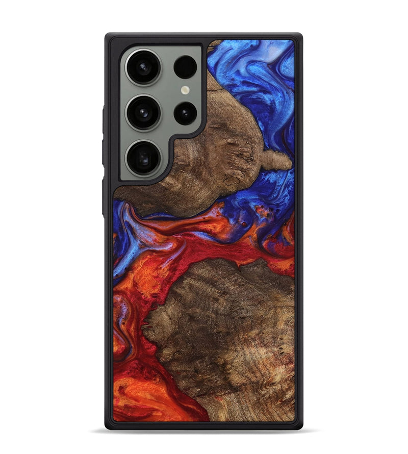 Galaxy S24 Ultra Wood Phone Case - Chad (Fire & Ice, 734201)