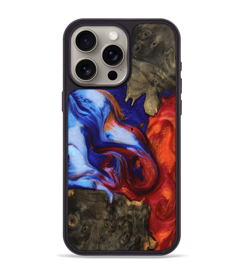 iPhone 15 Pro Max Wood Phone Case - Roland (Fire & Ice, 734205)