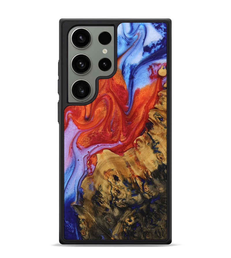 Galaxy S24 Ultra Wood Phone Case - Collis (Fire & Ice, 734206)