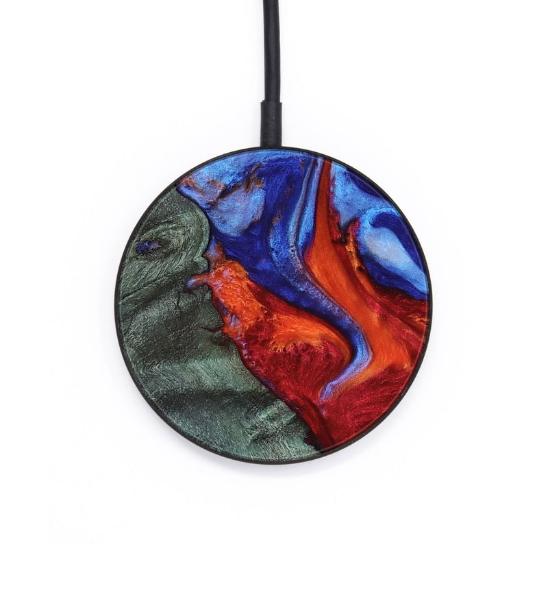 Circle Wood Wireless Charger - Desmond (Fire & Ice, 734208)