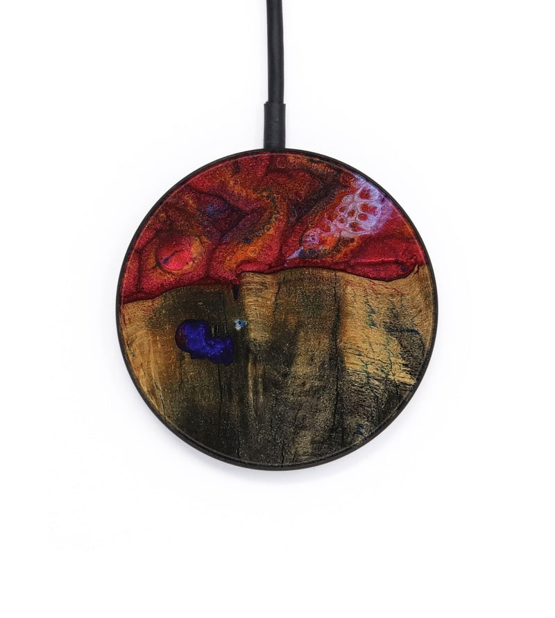 Circle Wood Wireless Charger - Debrah (Fire & Ice, 734221)