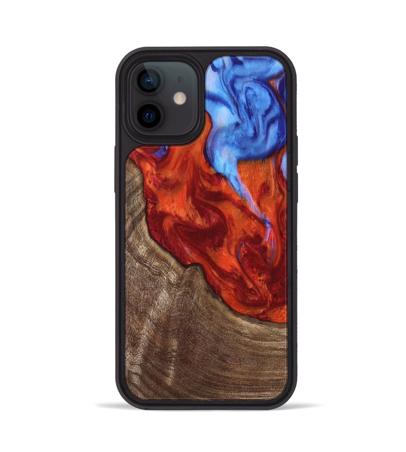 iPhone 12 Wood Phone Case - Maggy (Fire & Ice, 734240)