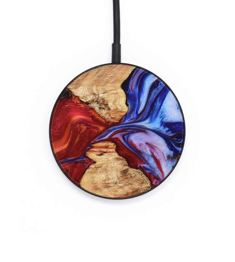 Circle Wood Wireless Charger - Demetra (Fire & Ice, 734241)