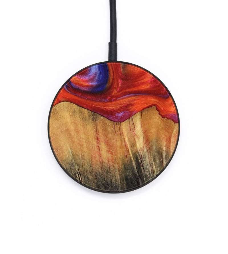 Circle Wood Wireless Charger - Erin (Fire & Ice, 734255)