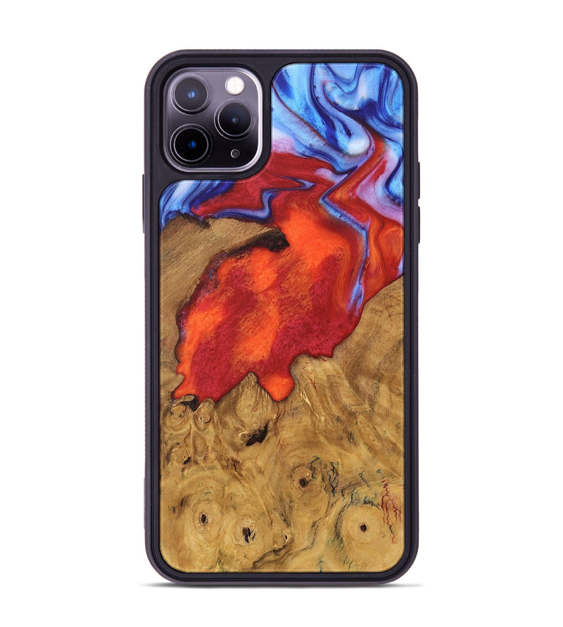 iPhone 11 Pro Max Wood Phone Case - Murdock (Fire & Ice, 734260)