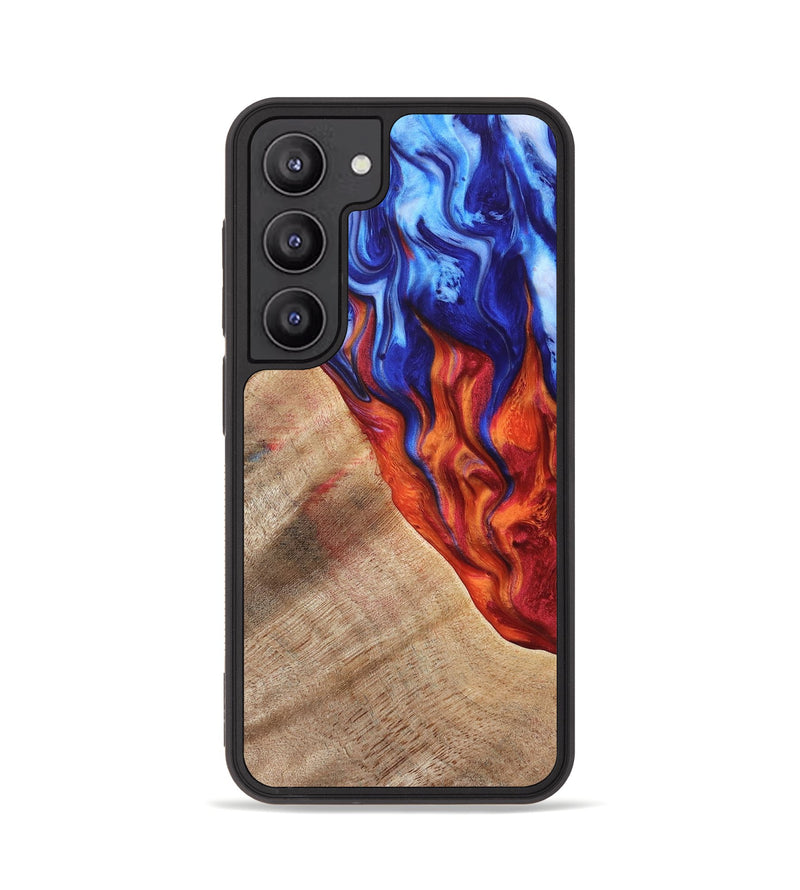 Galaxy S23 Wood Phone Case - Neille (Fire & Ice, 734264)