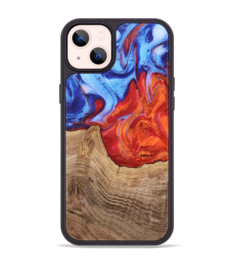 iPhone 14 Plus Wood Phone Case - Colette (Fire & Ice, 734274)