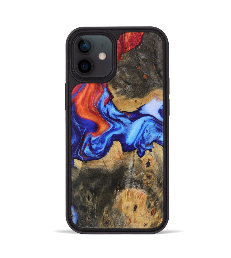 iPhone 12 Wood Phone Case - Clevie (Fire & Ice, 734297)