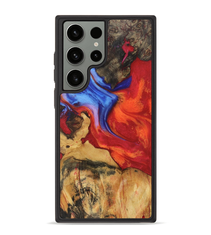 Galaxy S23 Ultra Wood Phone Case - Lennon (Fire & Ice, 734308)