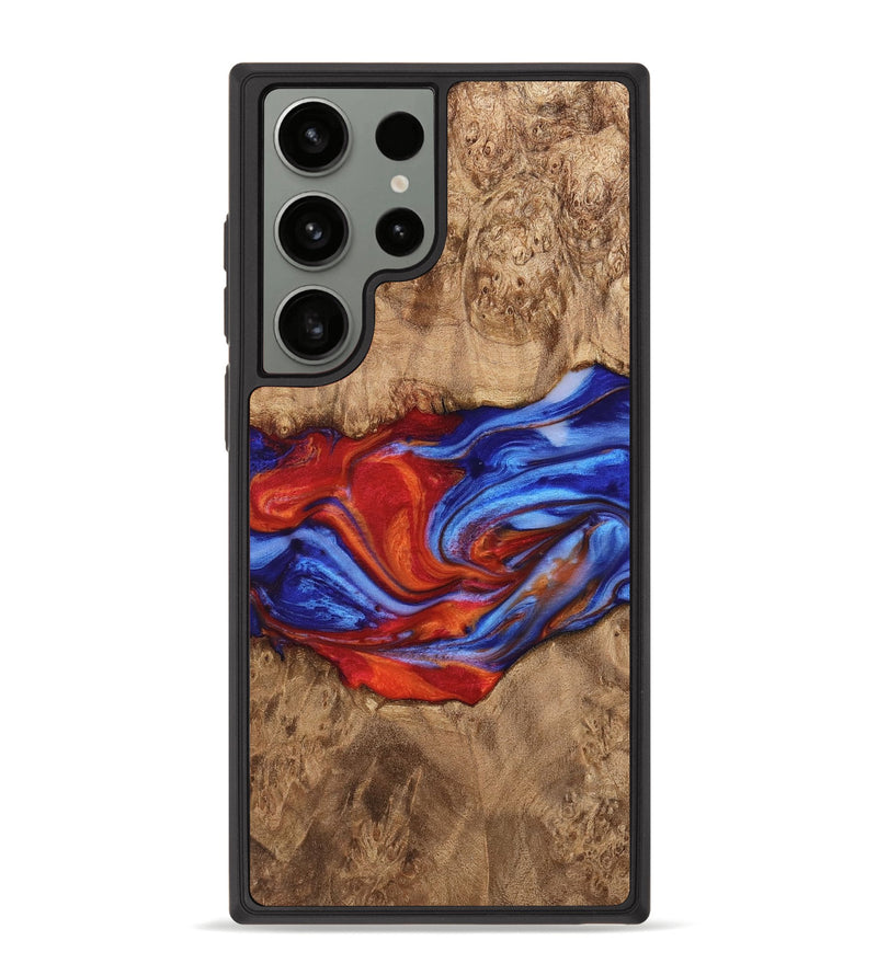 Galaxy S23 Ultra Wood Phone Case - Sadan (Fire & Ice, 734324)