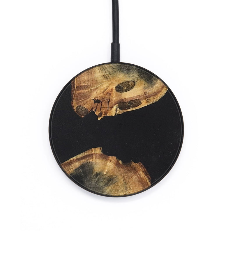 Circle Wood Wireless Charger - Vino (Pure Black, 735249)
