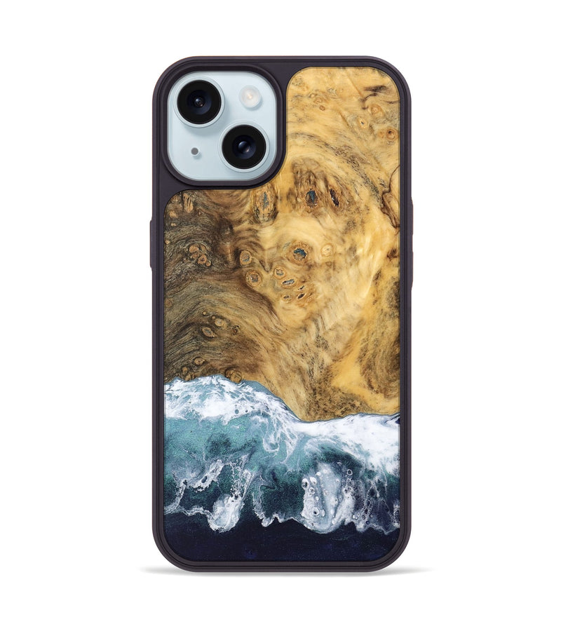 iPhone 15 Wood Phone Case - Jess (Coastal, 735275)
