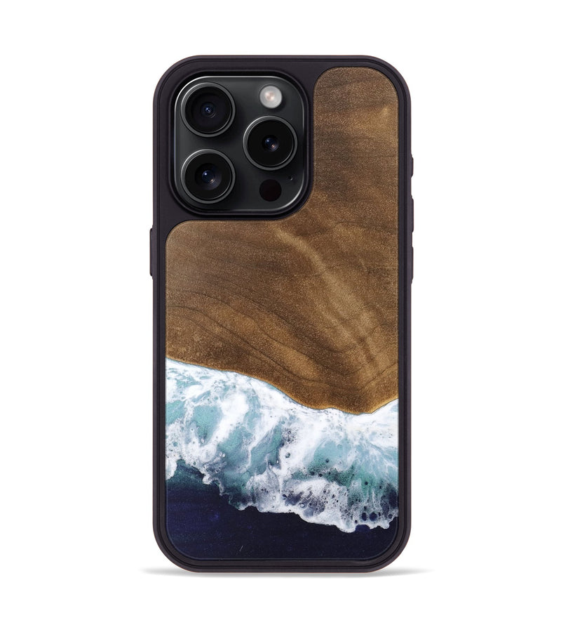 iPhone 15 Pro Wood Phone Case - Joetta (Coastal, 735284)