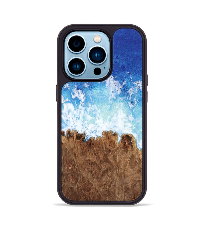 iPhone 14 Pro Wood Phone Case - Birgit (Coastal, 735414)
