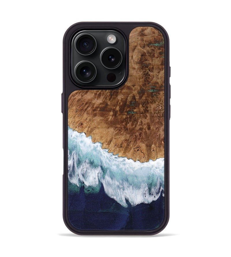 iPhone 16 Pro Wood Phone Case - Auria (Coastal, 735433)