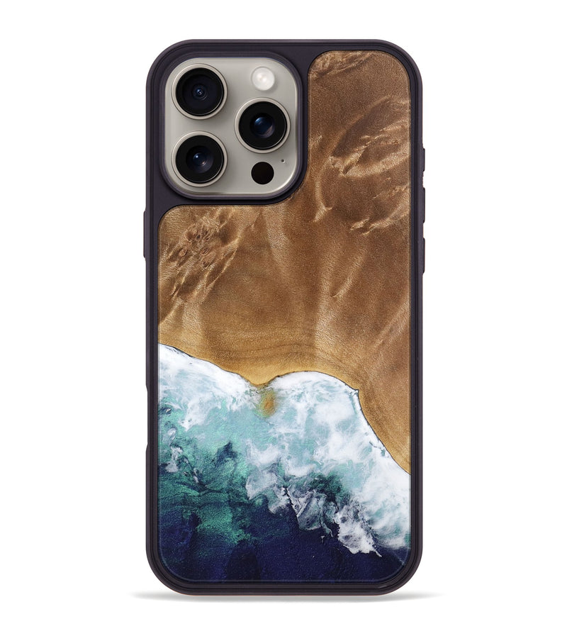 iPhone 16 Pro Max Wood Phone Case - Harli (Coastal, 735444)