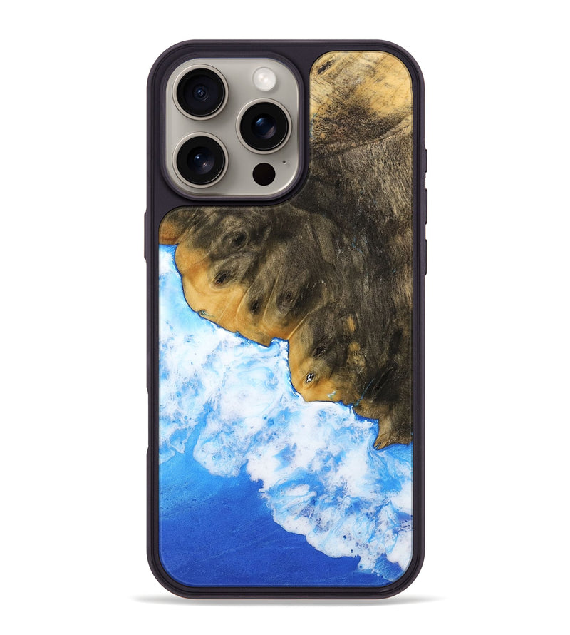 iPhone 16 Pro Max Wood Phone Case - Aura (Coastal, 736429)
