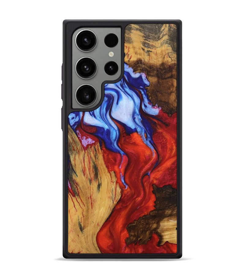 Galaxy S24 Ultra Wood Phone Case - Ammon (Fire & Ice, 736744)