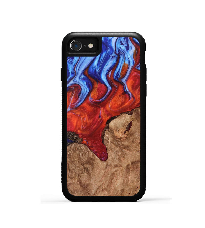 iPhone SE Wood Phone Case - Udaya (Fire & Ice, 736746)