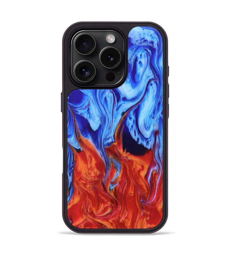 iPhone 16 Pro ResinArt Phone Case - Hilma (Fire & Ice, 736769)