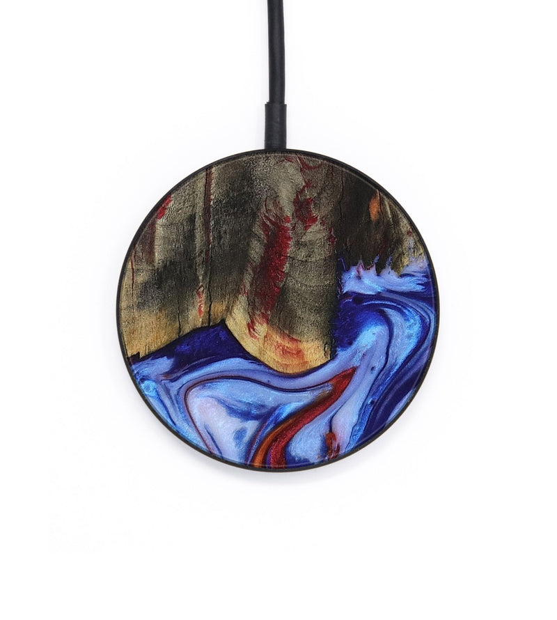 Circle Wood Wireless Charger - Britton (Fire & Ice, 736774)