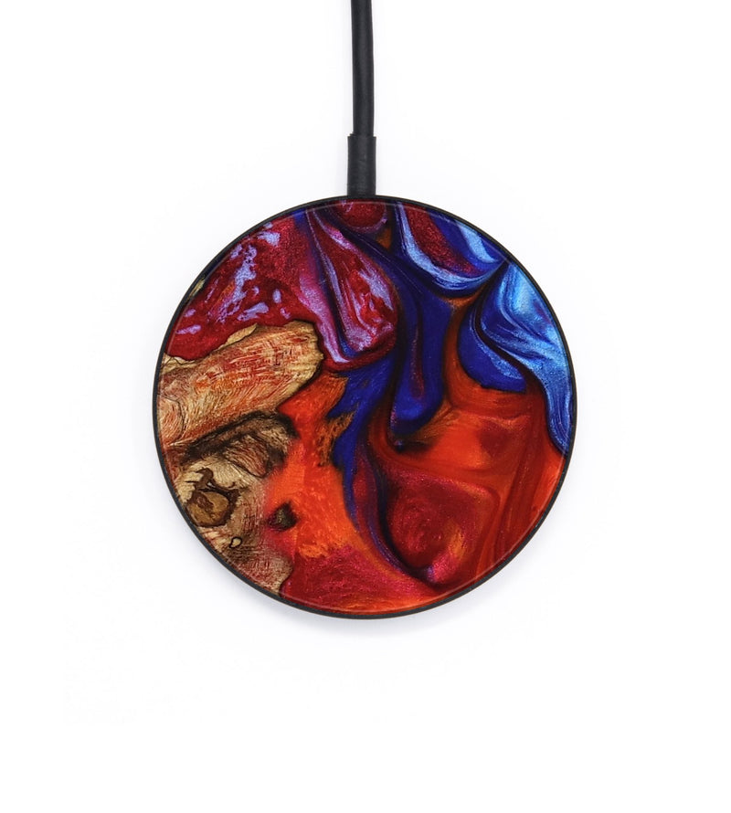 Circle Wood Wireless Charger - Meena (Fire & Ice, 736779)