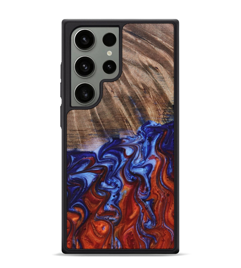 Galaxy S24 Ultra Wood Phone Case - Onie (Fire & Ice, 736805)