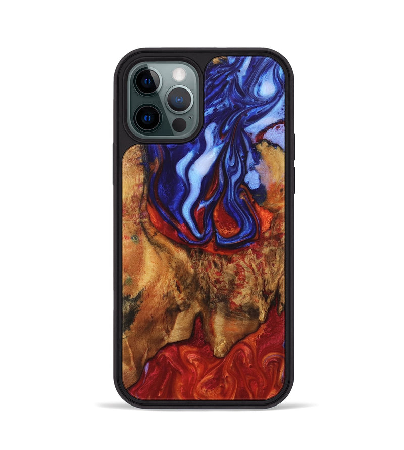 iPhone 12 Pro Wood Phone Case - Jody (Fire & Ice, 736806)