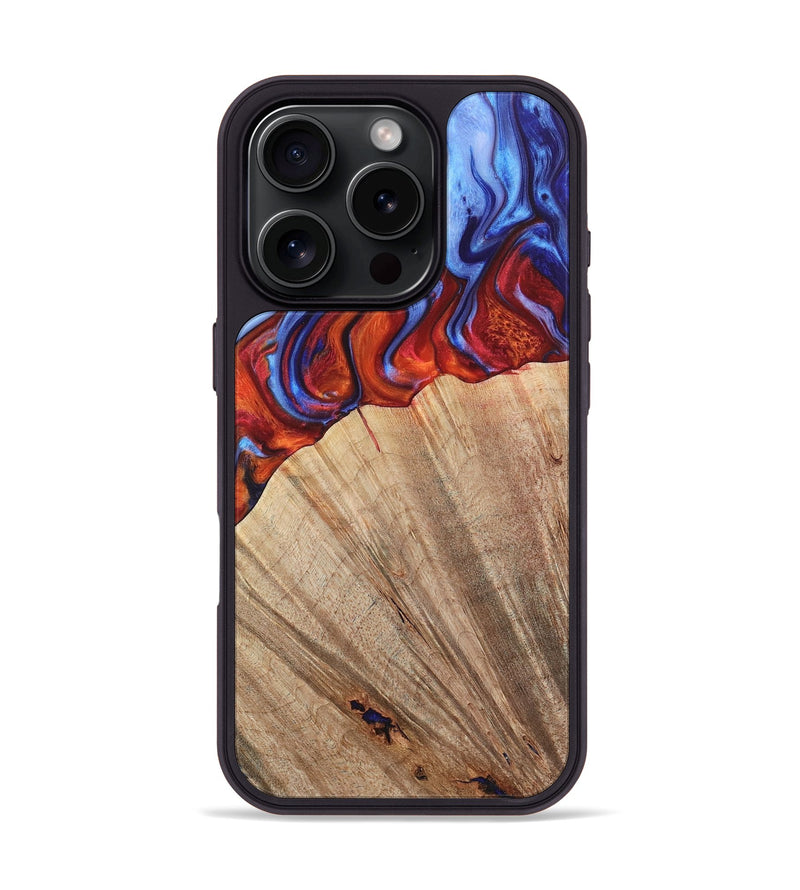 iPhone 16 Pro Wood Phone Case - Lang (Fire & Ice, 736840)