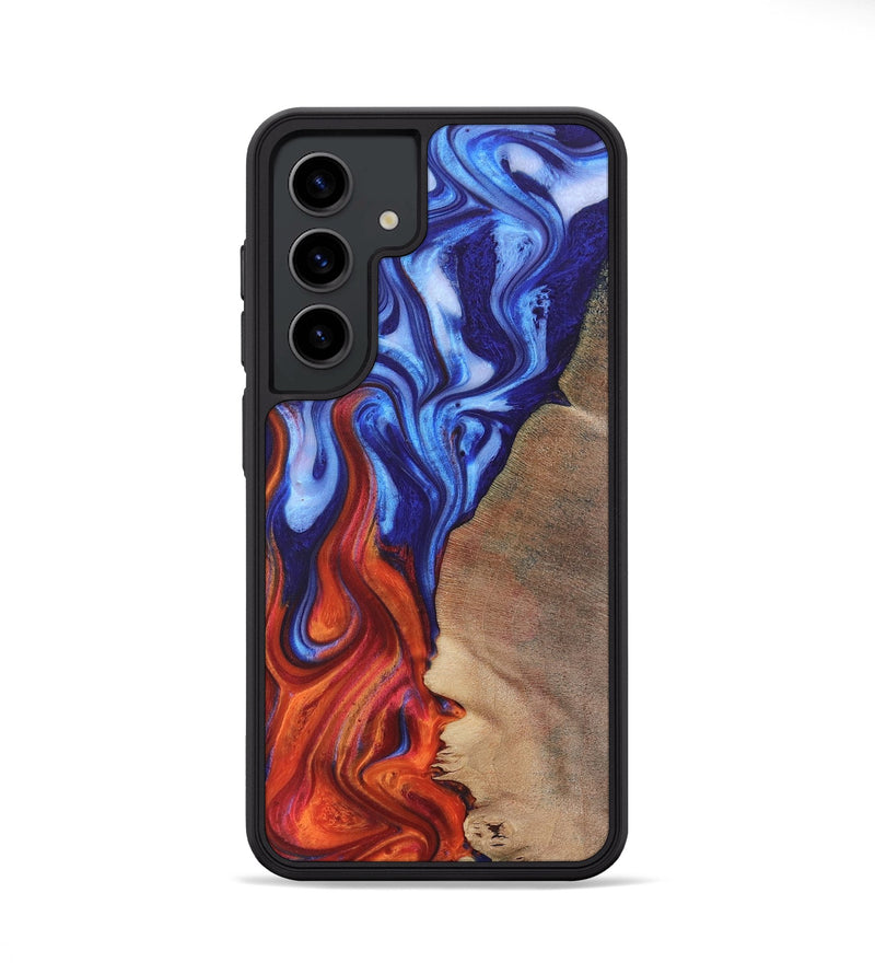 Galaxy S24 Wood Phone Case - Dewitt (Fire & Ice, 736843)
